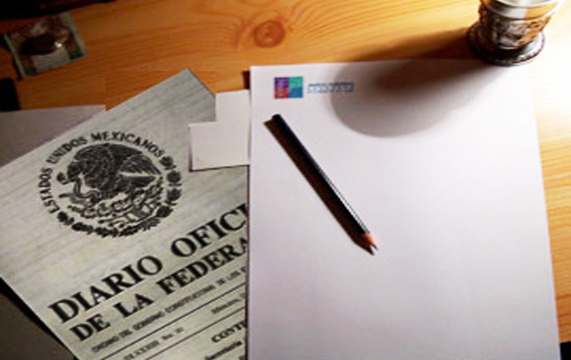 Publicación en el Diario Oficial de la Federacion del dictamen