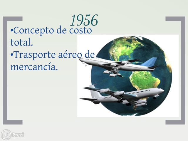 costo total,transporte aéreo de mercancía