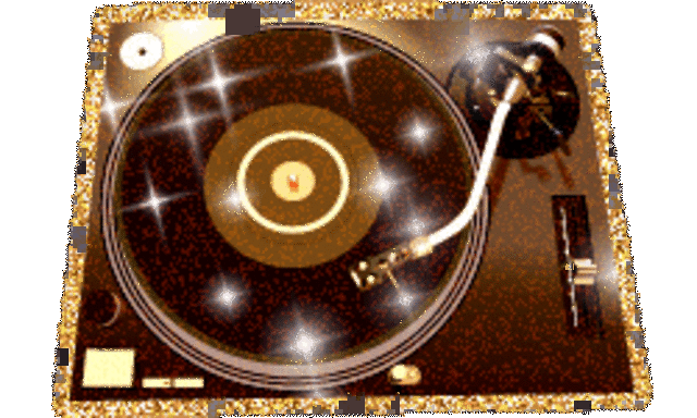 Escuchando música en lo de los abuelos