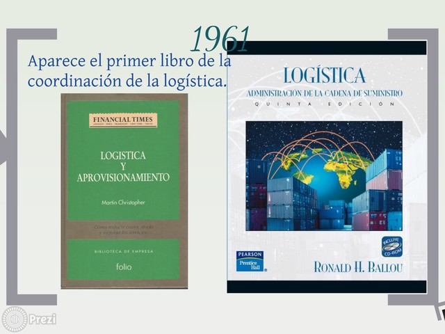 El primer libro relacionado a la logística