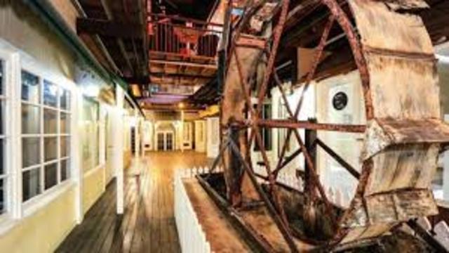 The first steam powered flour mill was made