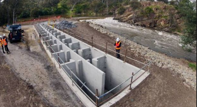 The final Fish Way was built.