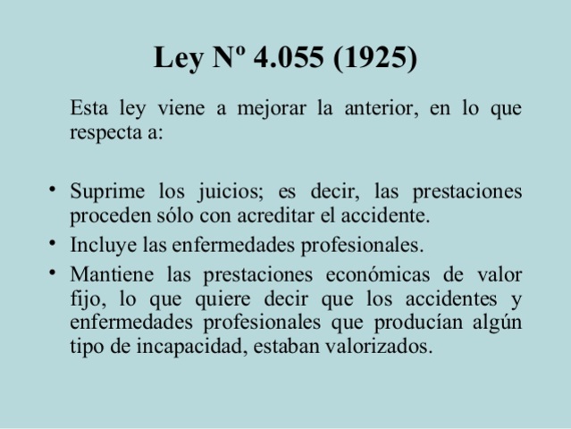 Ley sobre accidentes de trabajo y enfermedades profesionales