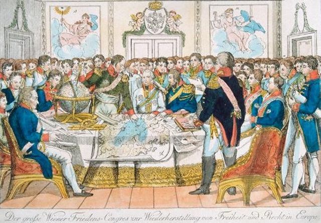 El regreso de Fernando VII y el congreso de Viena