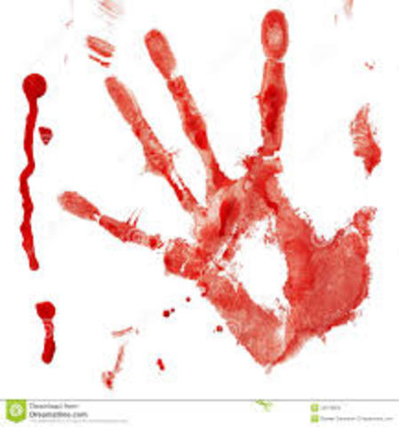 Romans use Bloody Palm Prints