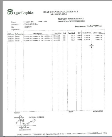 CONFIRMACIÓN DEL SERVICIO O COMPRA ( OKT-EAL-ERE)