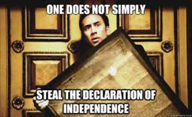 Adoption of the Declaration of Independence