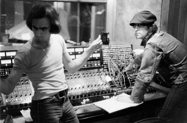 Meets and works with John Lennon