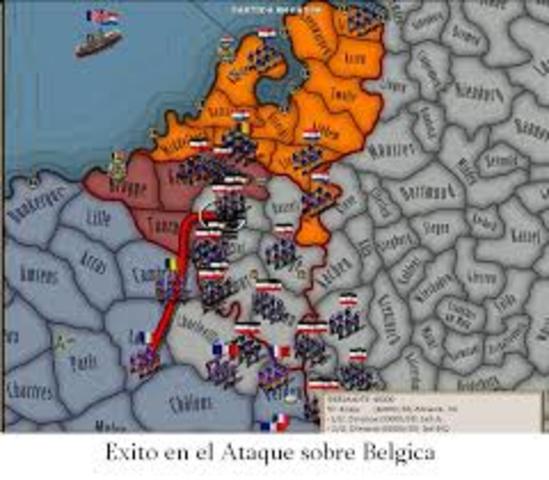 Ofensiva Bretaña contra Bélgica