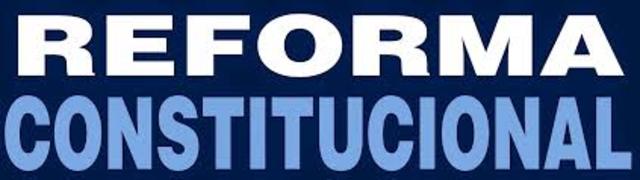 REFORMA CONSTITUCIONAL