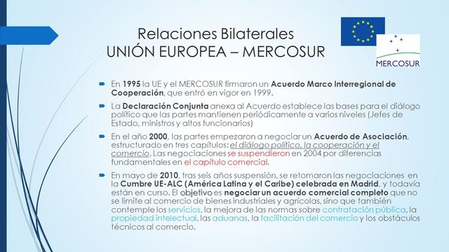 El Mercosur y la UE firman el Acuerdo Marco Interregional de Cooperación en una cumbre en Madrid.