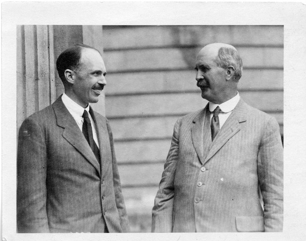 William Henry Bragg y William Lawrence Bragg