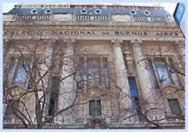 Creación del Colegio Nacional de Bs. As.