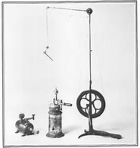 John Greenwood creates the first dental foot engine, from his mother's spinning-wheel foot treadle