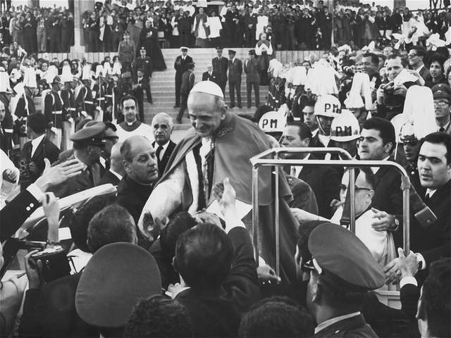 Pope Pablo VI visits Bogota