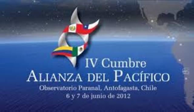 Antofagasta, Chile. IV Cumbre. Se suscribió el Acuerdo Marco que establece la Alianza del Pacífico.