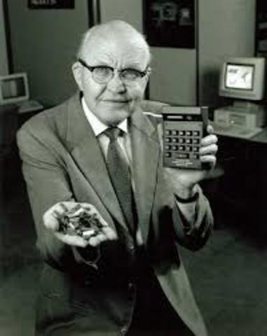 Jack Kilby and Robert Noyce unveil the integrated circuit, known as the computer chip.
