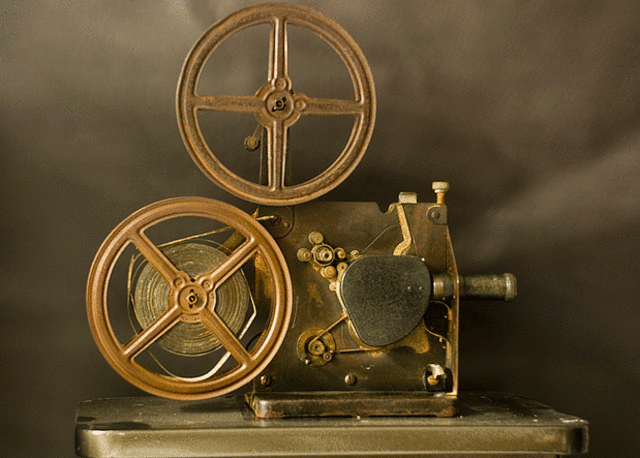 El proyector de cine