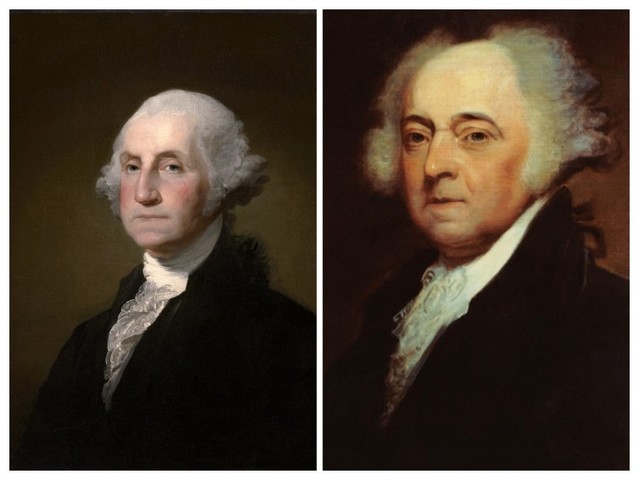 The First President of the United States.