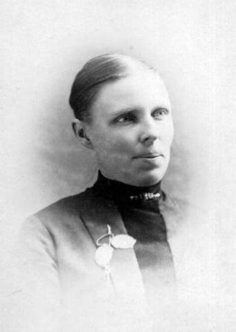 First "lady in attendence" employed by Dr. C. Edmund Kells