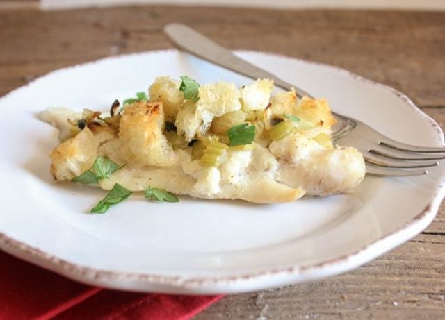 Recipe: Stuffed Halibut