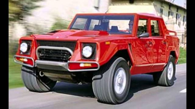 Lamborghini's first off-road vehicle.