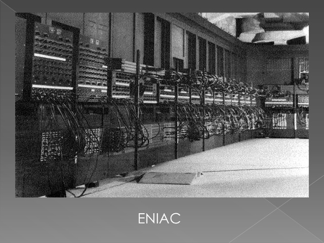 John Mauchly And J. Presper Eckert Invent The ENIAC