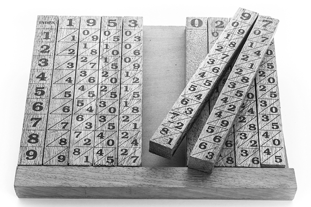 En 1614 aparece el esquema de logaritmos de Jhon Napier