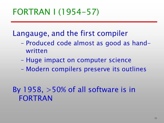 FORTRAN