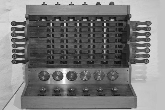 1623, Calculadora mecánica -  Wilhelm Schickard