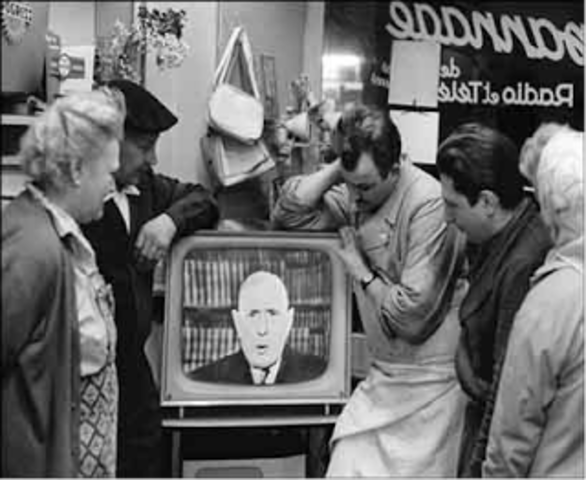 Primeras transmisiones de tv