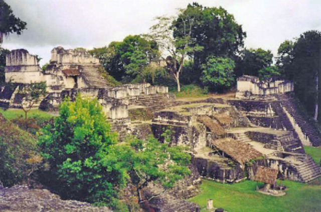Abandono a ciudades mayas