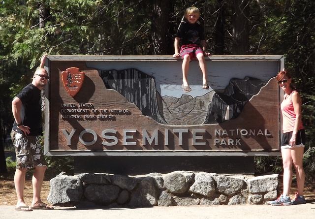 Hiked to the Top of Vernal Falls in Yosemite
