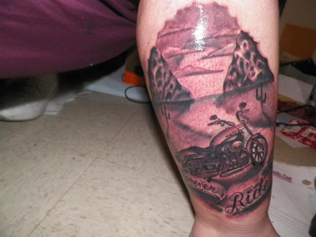 Family bed time stories that made me proud (Picture is of a memorial tattoo I had done when my grandfather passed away)