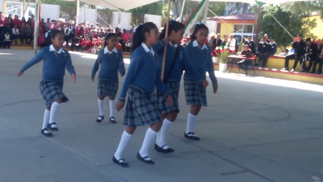 Abanderada de primaria