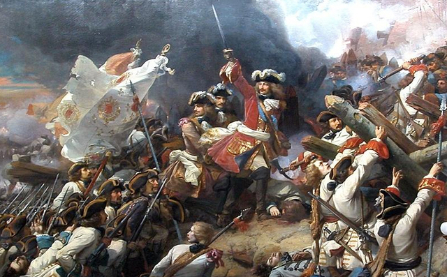 Derrota de las tropas bohemias.