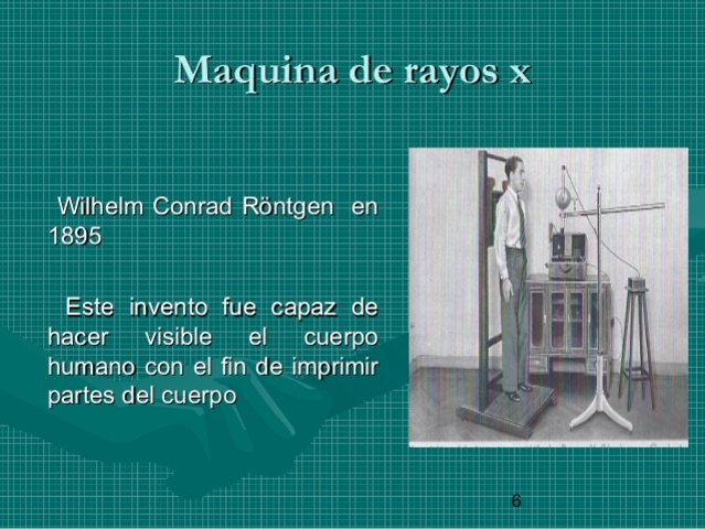 Maquina de rayos X