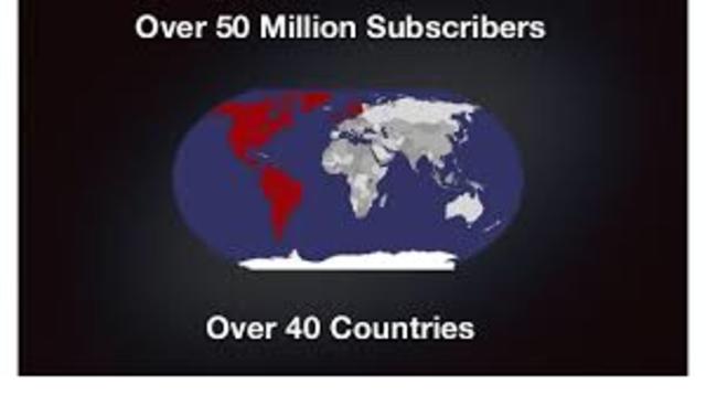 50 million global subscribers