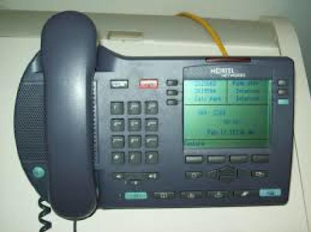 Nortel Invents the Digital Phone.