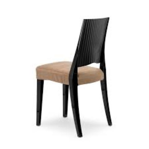 The chair with the cushions was made for back and butt support.