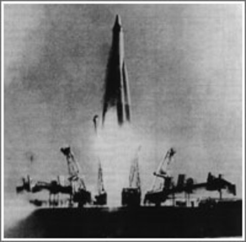 Soviet R-7 intercontinental ballistic missile