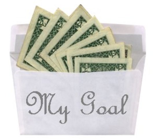 I can start by finding a envelope to keep all my money in to track it