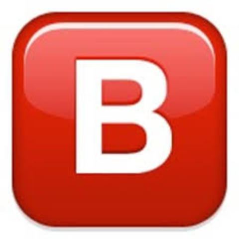 B