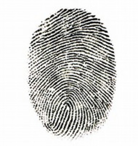 Identifying criminals by fingerprints
