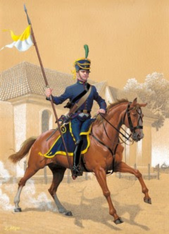 San Martin ingreso posteriormente al ejército español