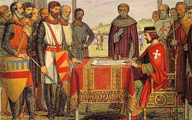 King John Signs the Magna Carta