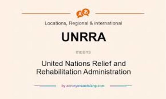 Nace la UNRRA