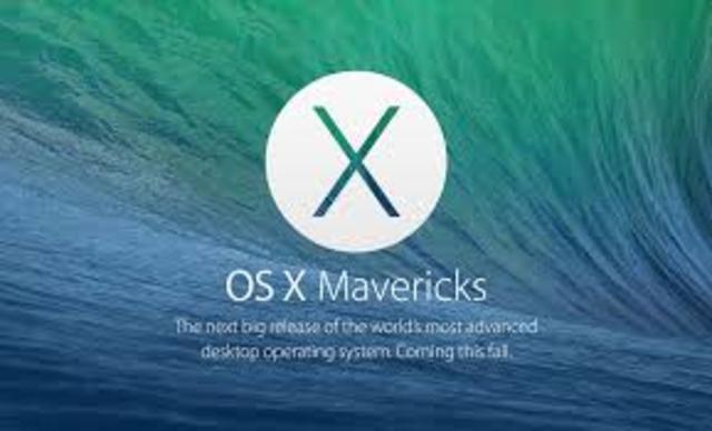 Mac OS X Mavericks 10.9.