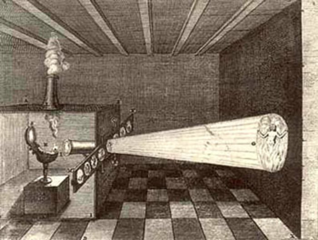 Proyector de  Acetatos- Athanasius Kircher