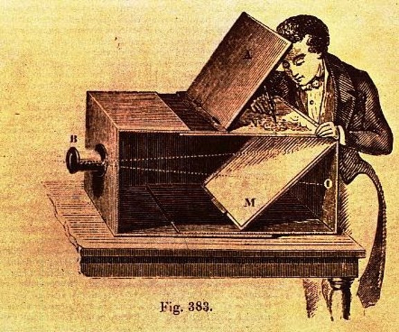 La cámara fotográfica - Nicéphore Niepce